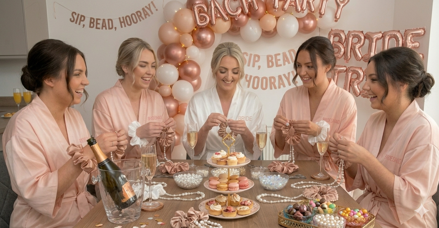 Skrunchzbeads A Memento Bridal Party Kit